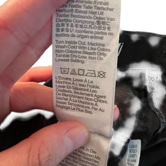 Madewell black high rise skinny jeans. Size 27 - Picture 6 of 9